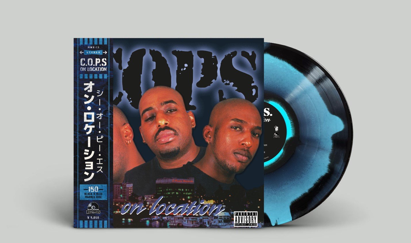 LP: C.O.P.S - On Location 1997-2021 REISSUE (Stockton, CA)